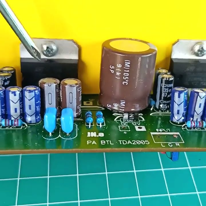 SHORT 104 I PENJELASAN AMPLIFIER TDA 2005 BTL