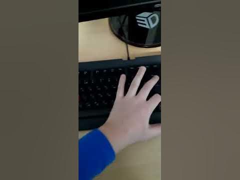 Звук мембранной клавиатуры - YouTube