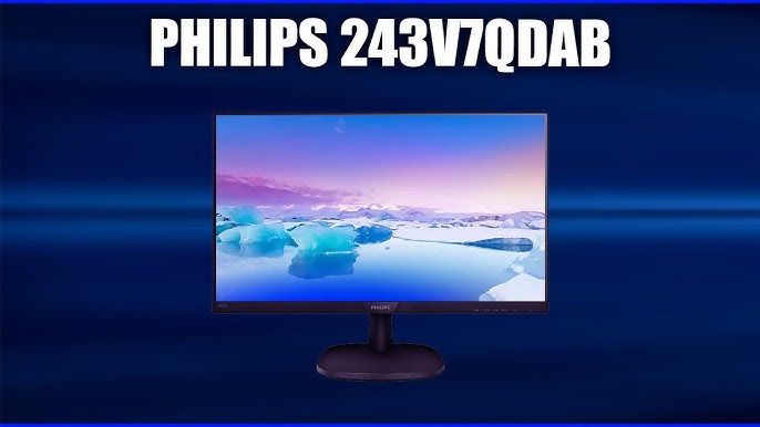 Any good for Zoom classes? Philips 243V Monitor review. - YouTube