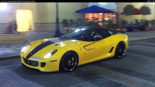 Exotic Cars in Dubai Compilation of Startup, Driving and Exhaust Noises.