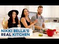 Nikki Bella + Artem Show Us Their Home Kitchen With Brie Bella