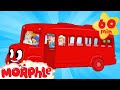 Red Bus Morphle | Cartoons for Kids | My Magic Pet Morphle | Morphle TV