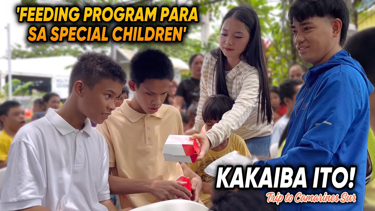 FEEDING PROGRAM SA MGA SPECIAL CHILDREN! | BATO CAMARINES SUR - YouTube