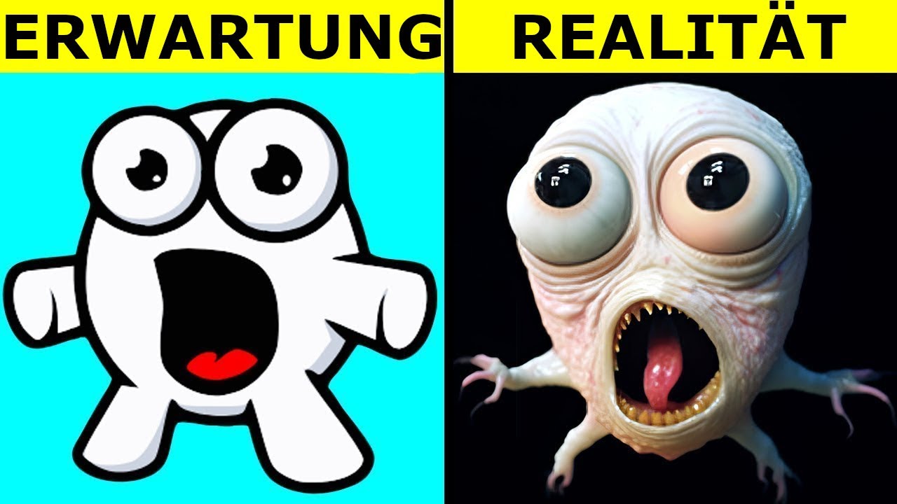 Gruselig Realistische Versionen Berühmter Charaktere