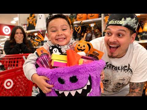 Son Makes His 1st Spooky Basket For His Mommy! *He's so Proud*