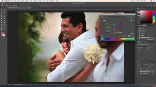 How to Retouch Beach Wedding Photo Naturally with Photoshop | Tutorial 1 screenshot 5