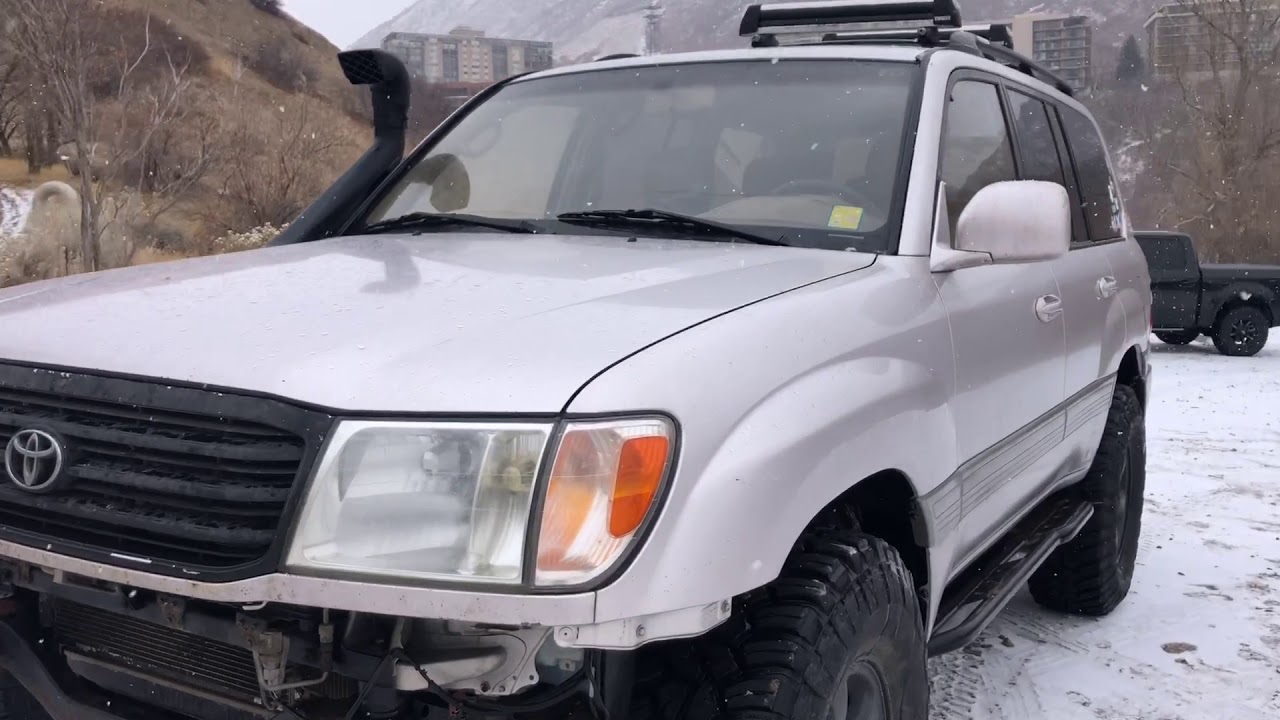 How to fit 35’s on a 100 series Toyota Landcruiser YouTube