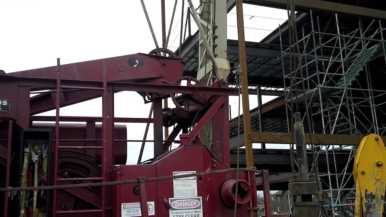 Bucyrus Erie Drilling Rig SW Ohio YouTube