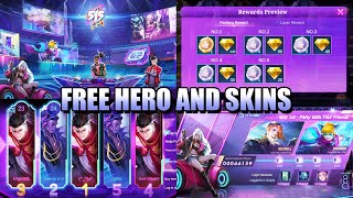 FREE HERO, SKINS AND DIAMONDS ON THE NEXT 515 EVENT - MOBILE LEGENDS ADVANCE SERVER