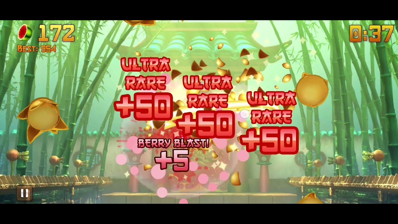 Fruit Ninja Gameplay Mr Sparkle Event Final Part YouTube