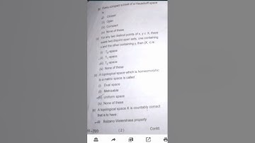 tmbu m.sc sem4 maths (EC_1)Advanced topology session 2020-2022