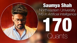 How to score 170 in GRE Quants | Northeastern University Boston | MS in CS