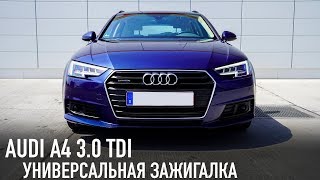видео: AUDI A4 Avant B9 3.0 TDI Quattro 272 л.с. Обзор картинка: AUDI A4 Avant B9 3.0 TDI Quattro 272 л.с. Обзор