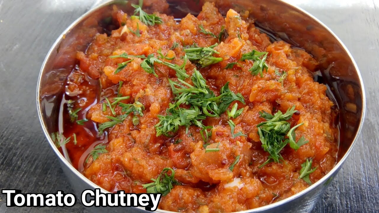 Quick tomato chutney recipe, 5 minutes tomato chutney, 5 मिनटों मे बनने