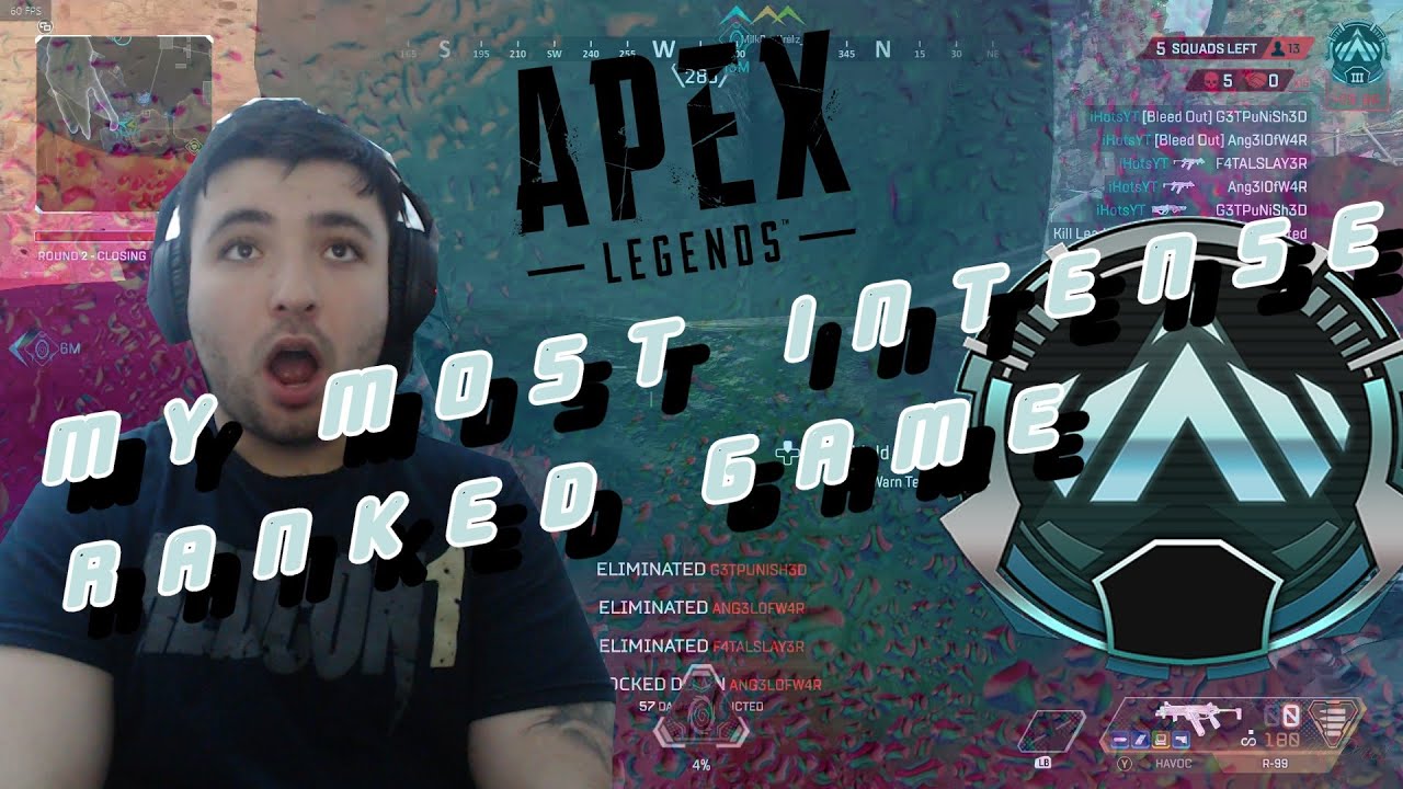 My Most Intense Ranked Game of Season 4!!! (Funny and Epic Apex Legends ...