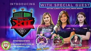 Unityride12 With Idolmoto, Steph Singco,Moto Onesix, Toyomoto