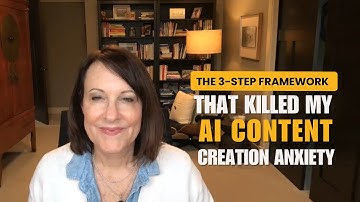 The 3-Step Framework That Killed My AI Content Creation Anxiety