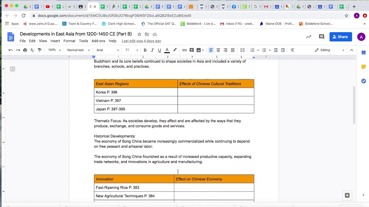 Second Summer Assignment Screencast - YouTube