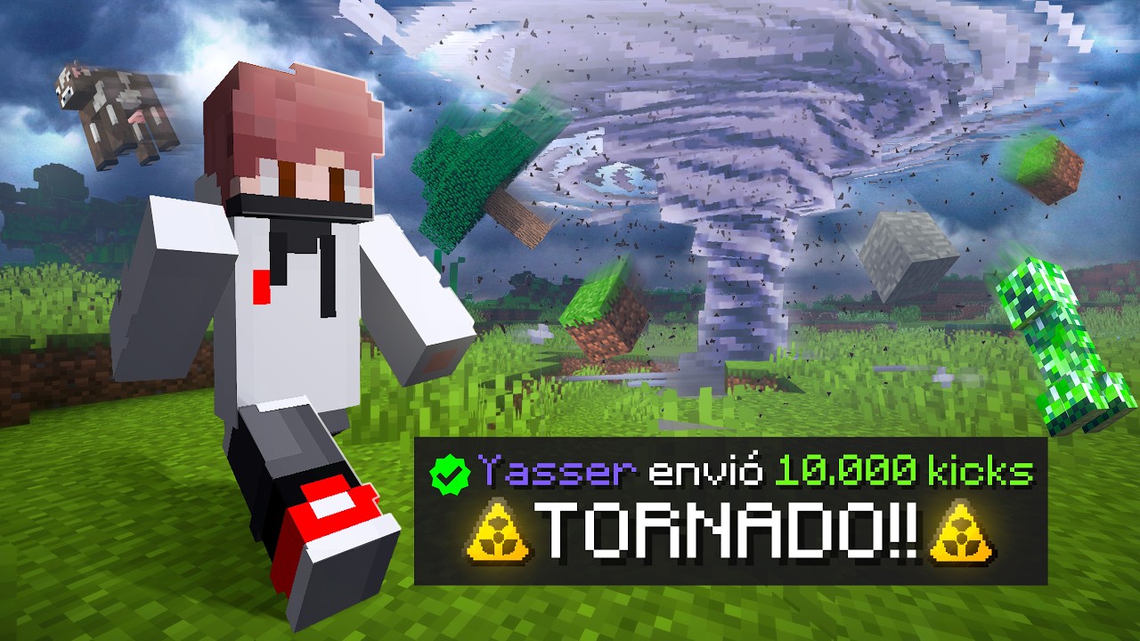 MINECRAFT pero el CHAT me trollea con DONACIONES