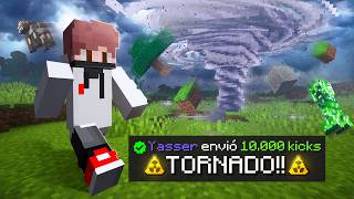 MINECRAFT pero el CHAT me trollea con DONACIONES