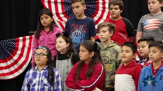 NCISD | 5th Grade Choir Honors Vets | Brookwood Forest Middle School