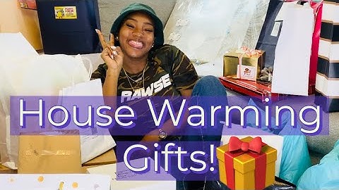 UNBOXING MY HOUSE WARMING GIFTS | TANAANIA