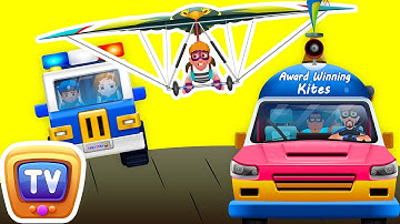 ChuChu TV Police Save the Kites - Narrative Story - Fun Cartoons for Kids