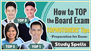 How to Top the Board Exam | TOPNOTCHERS' Tips (Preparation for Exam)