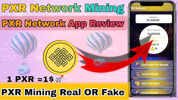 PXR  Network Mining || PXR Network Mining App Review || How To Increase PXR Mining Power ||PXR Price
