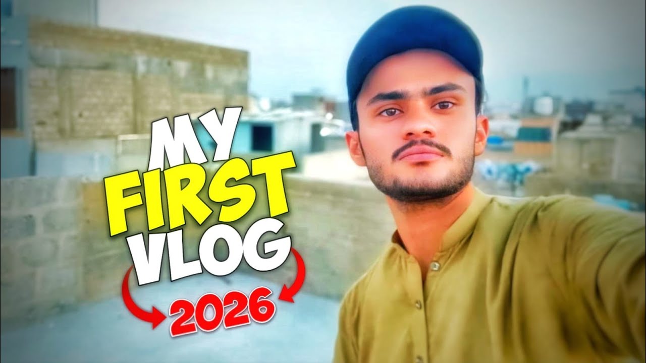 MY FIRST VLOG || voice over || 2026 NEW VLOGER 🔥