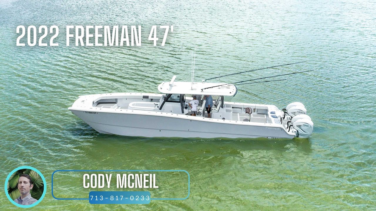 2022 Freeman 47' #CenterConsole [$1,195,000] - YouTube