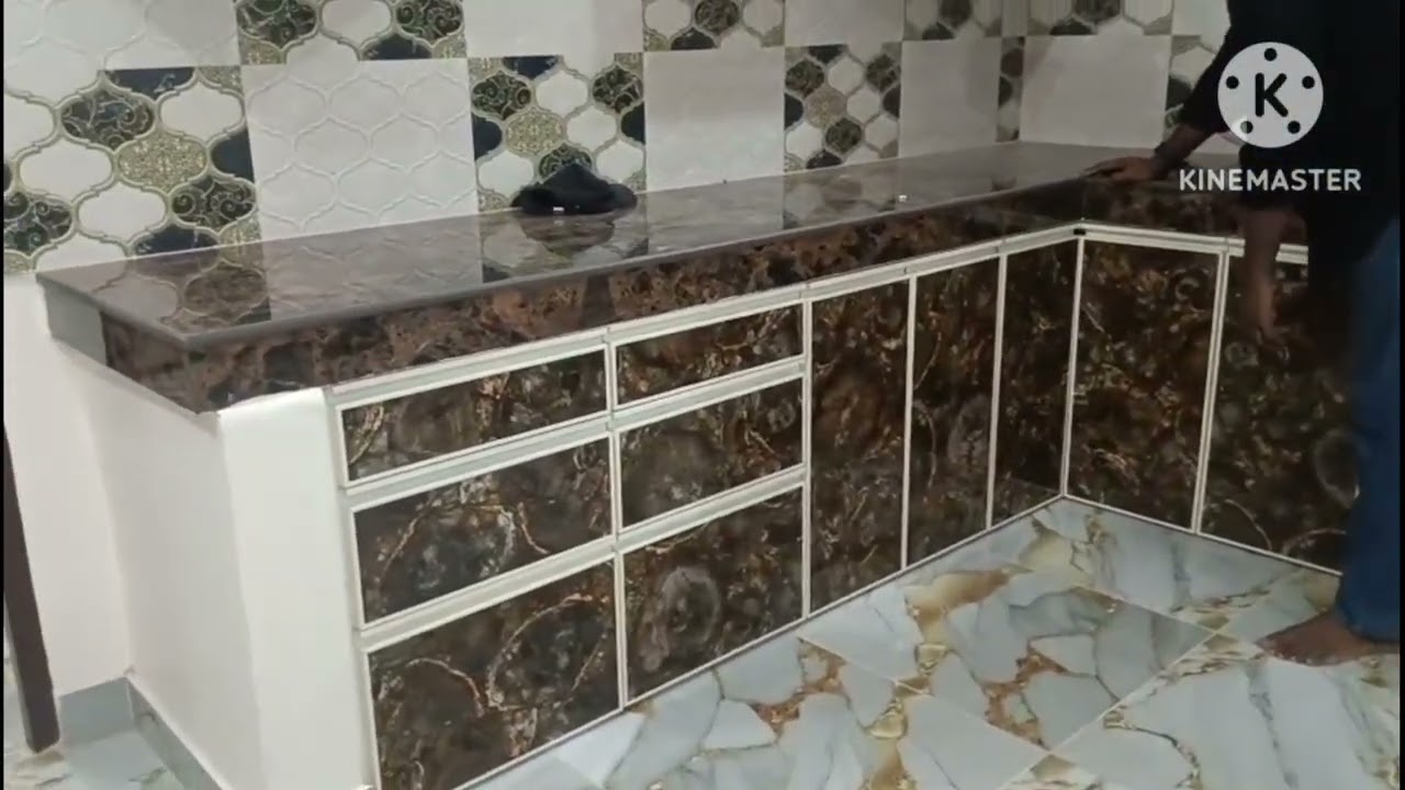 Aluminium modular kitchen details/ मात्र 1200 rup square fit पर aluminium का किचन बनवाइए 