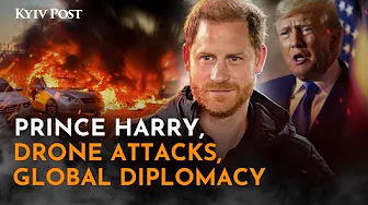 Prince Harry in Kyiv, Drone Strikes, Trump in UK