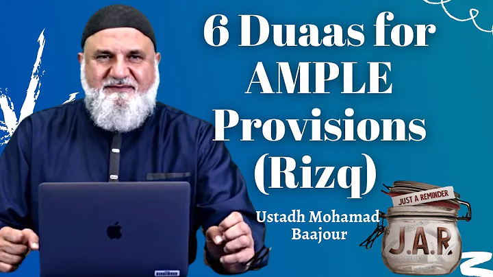 JAR #59 | 6 Duaas for AMPLE Provisions ( Rizq ) | ...