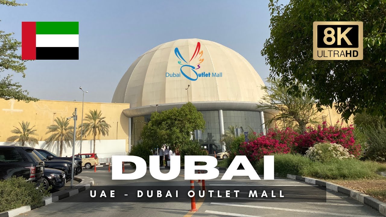 جولة مشي داخل دبي اوتلت مول | Dubai Outlet Mall Walkthrough in 8K HDR 🎥