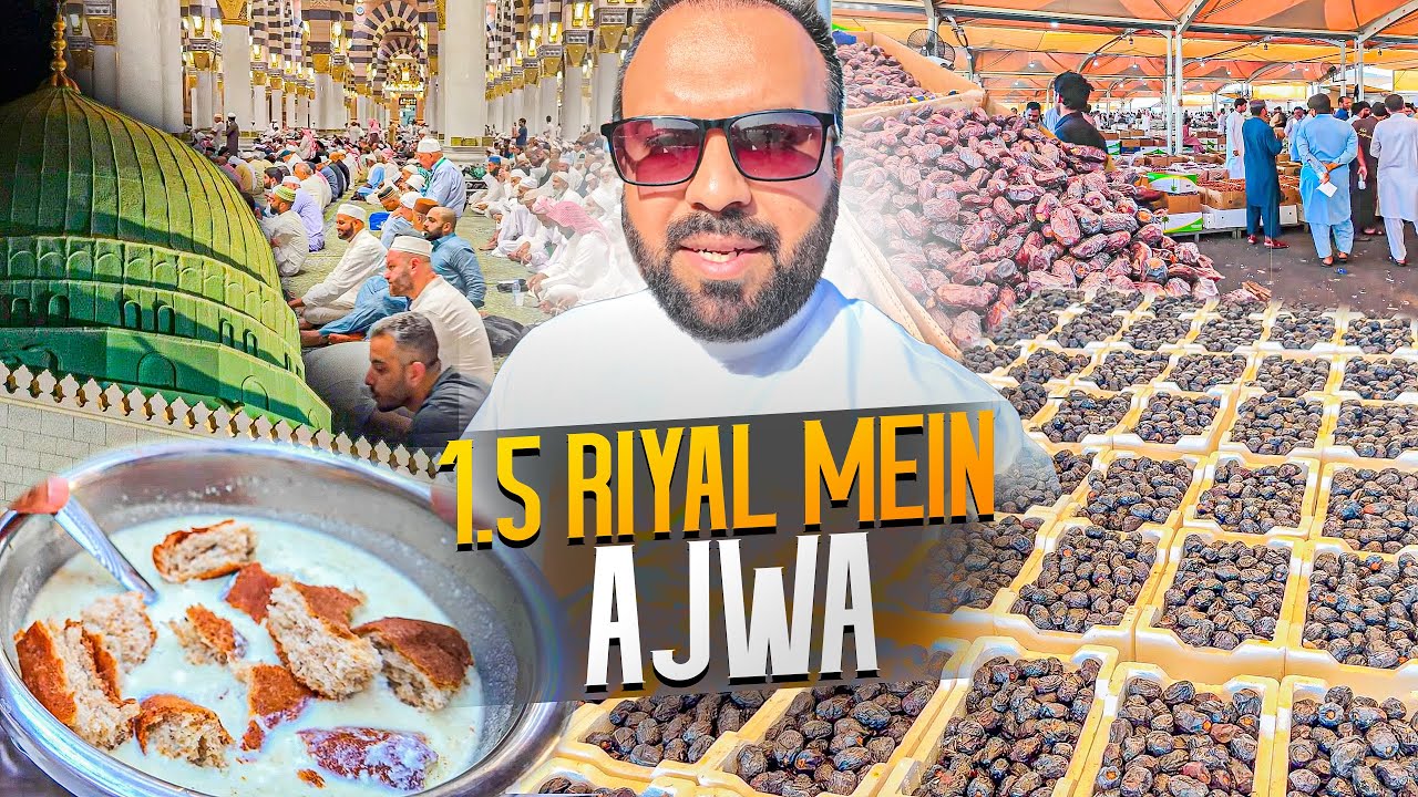 Peace in Madinah at Fajr ❤︎ Traditional Milk Bread Breakfast 🥛🍞 & Latest 2025 Khujoor Rates 🌴