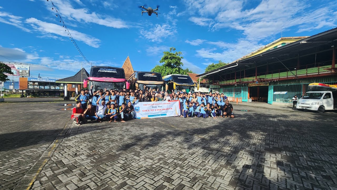 Outing Class SMPN 10 Kota Cirebon Goes To Yogjakarta