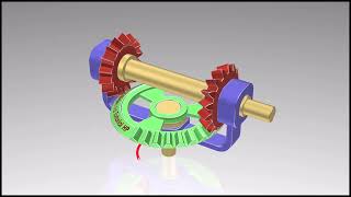 Intermittent Reversing Gear Mechanism  ⚙️