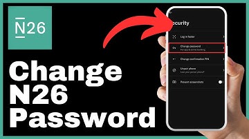 How to Change N26 Password