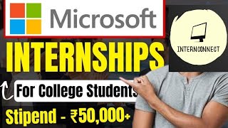 Microsoft hiring Software Engineering: Internship Opportunity |2024,25,26 For Students & Graduates