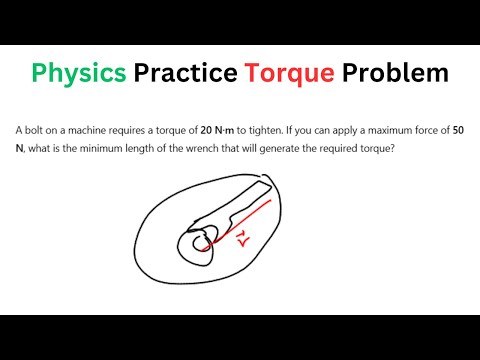 Physics Torque Practice Problem