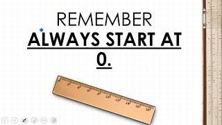 Using A Ruler