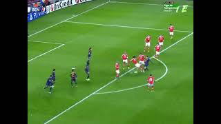 Messi vs 9 players...🗿💀