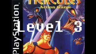 Disneys Hercules Action Game Level 3. 100% Walkthrough