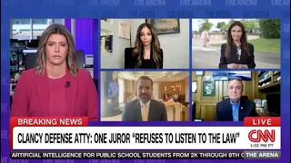 CNN The Arena | Attorney Neama Rahmani on alleged holdout juror in Lindsay Clancy trial