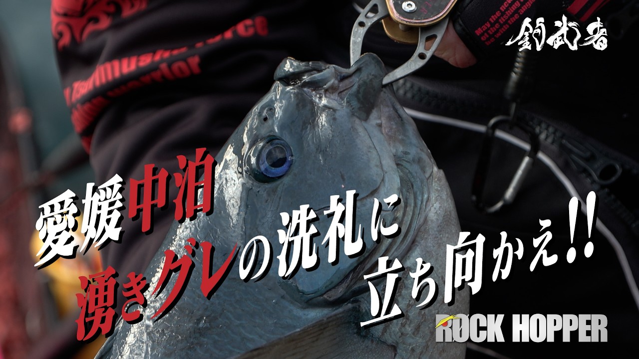 釣武者【ROCKHOPPER】　豊後水道　中泊　沖磯にて。。