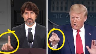 TRUMP VS TRUDEAU (Wig) - Who&#39;s Better Handling Rude Reporters?