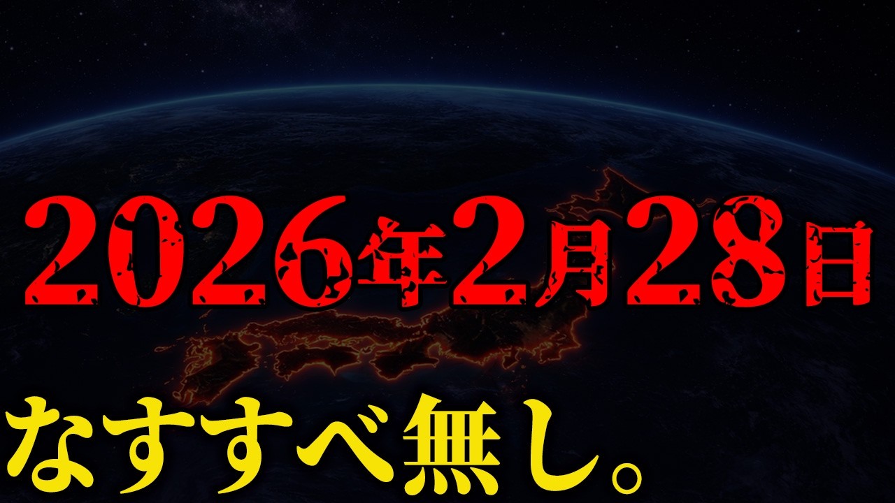 本当に危険かもしれません。目前に迫った大災難がヤバすぎる...【 都市伝説 】