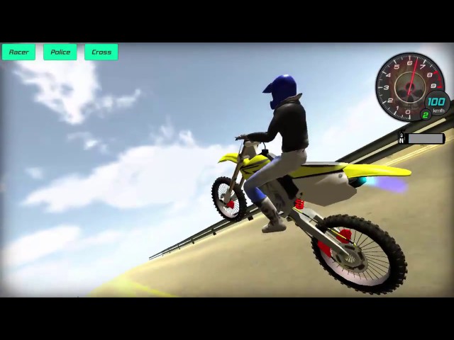 3D MOTO SIMULATOR 2 (flash game) 