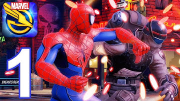 MARVEL Strike Force - Gameplay Walkthrough Part 1 (iOS, Android)